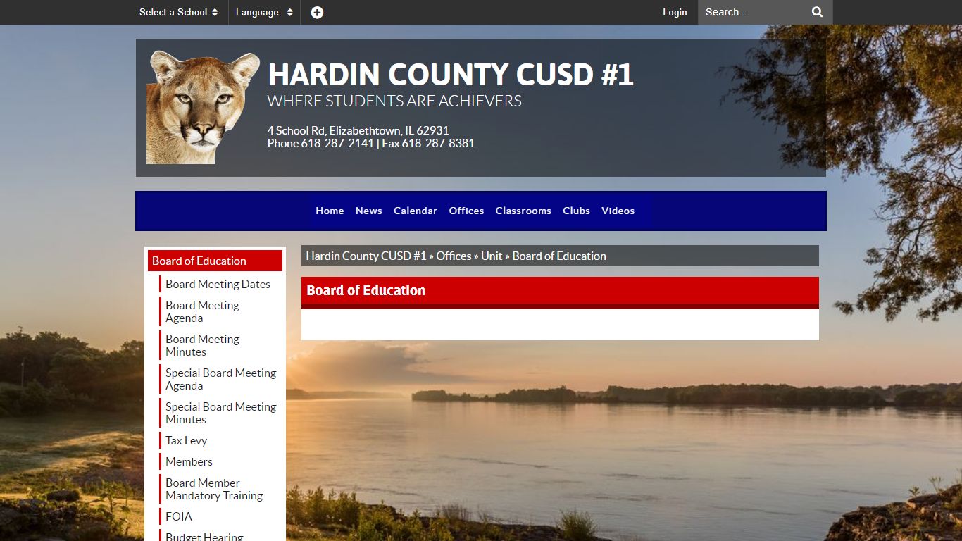 Board of Education - Hardin County CUSD #1